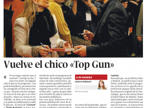 Vuelve el chico "top gun"